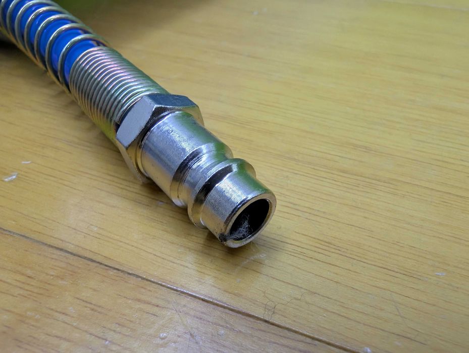 Mangueira espiral para compressor, 10 metros Ø10