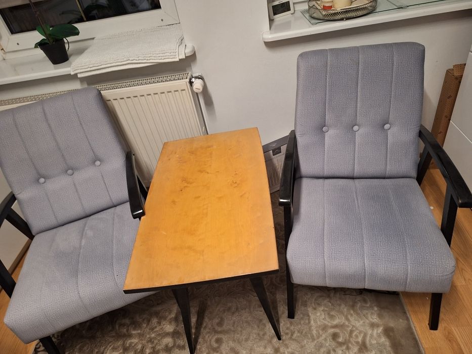 Fotele + stoliki
