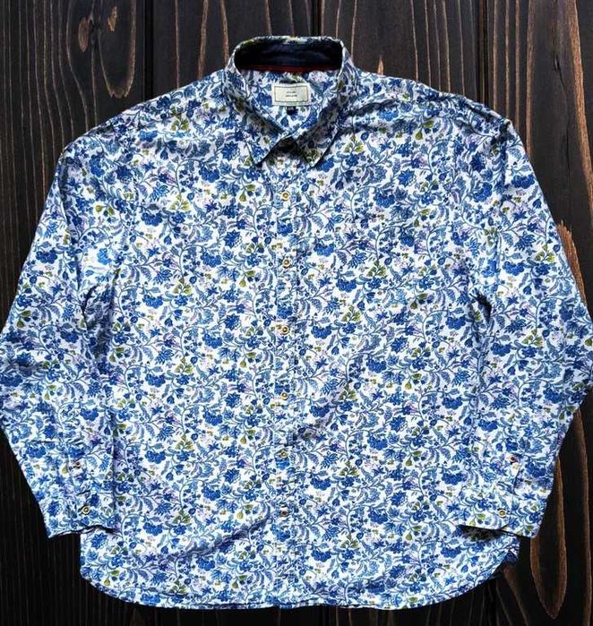 Рубашка John Lewis & Partners Goa® лён-хлопок, XL-XXL