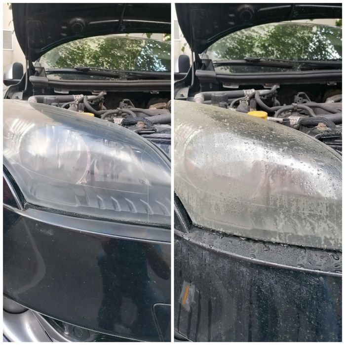 Polimento de faróis