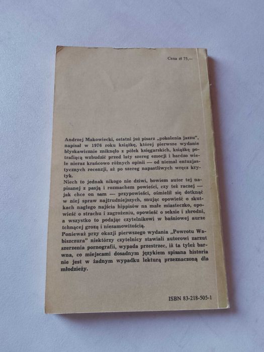 A. Makowiecki "Powrót wabiszczura" 1977