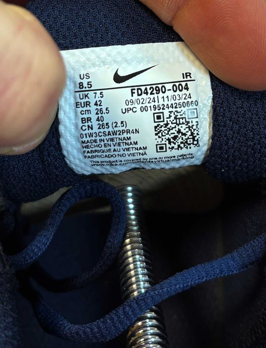 (2262) Кросівки Nike Air Max TN Plus Drift сірі з синім (41-46) найк