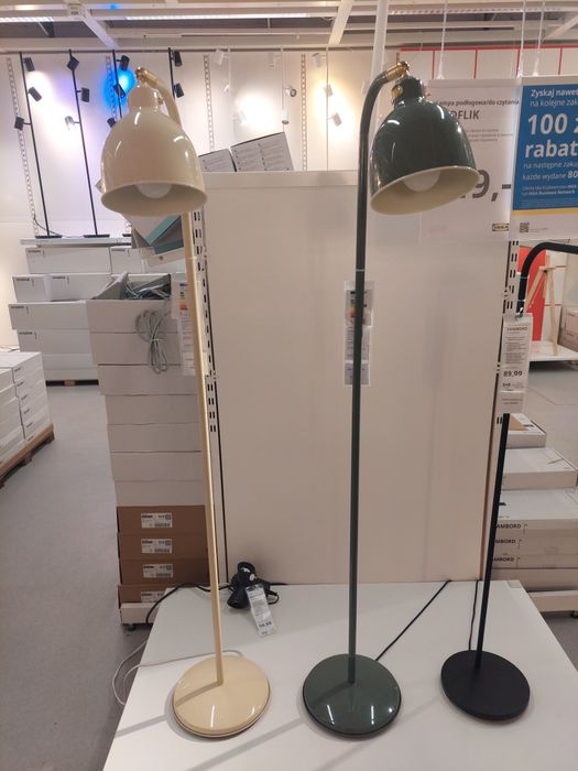 Торшер і два світильника IKEA