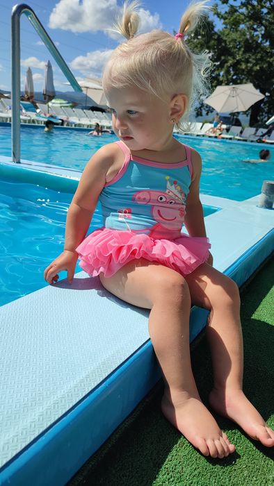 Купальник платтячко літній одяг 6-9 9-12 міс