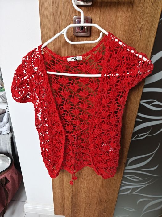 Kamizelka szydełkowa