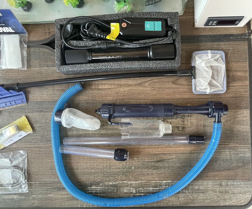 Aquário + acessórios