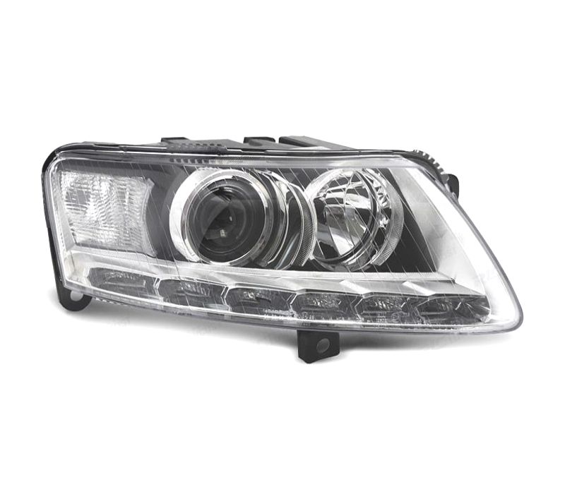 FARÓIS XENON AUDI A6 08-10 DIURNA LED