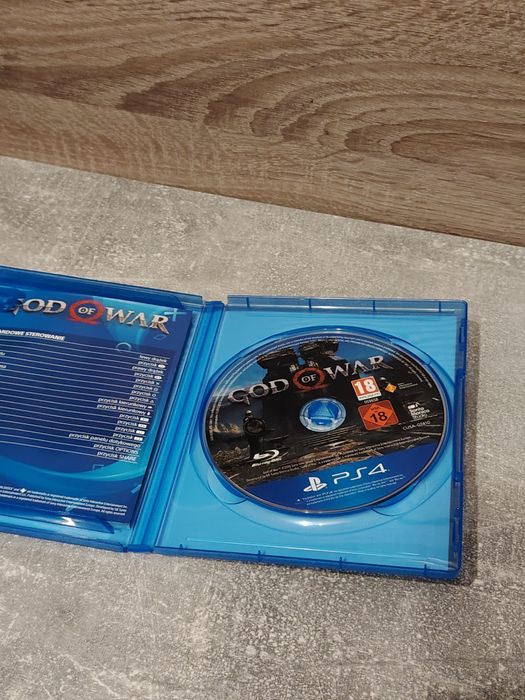 God of War 4 PS4 okładka polska
