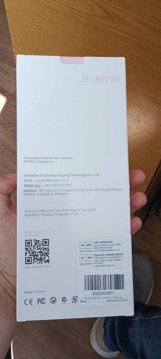 Защитное стекло Hoerreye для iPhone 17 Pro Max с аппликатором