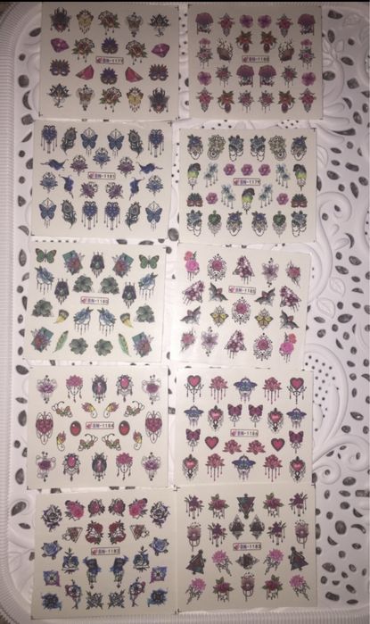 Стикеры, наклейки, декор на ногти