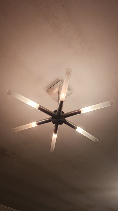 Conjunto de sala,  3 candeeiros modernos