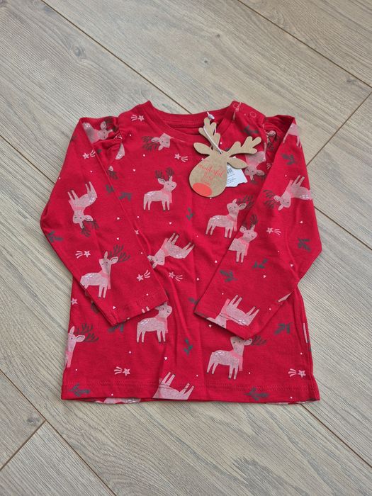 Кофтинка новорічна 12/18м