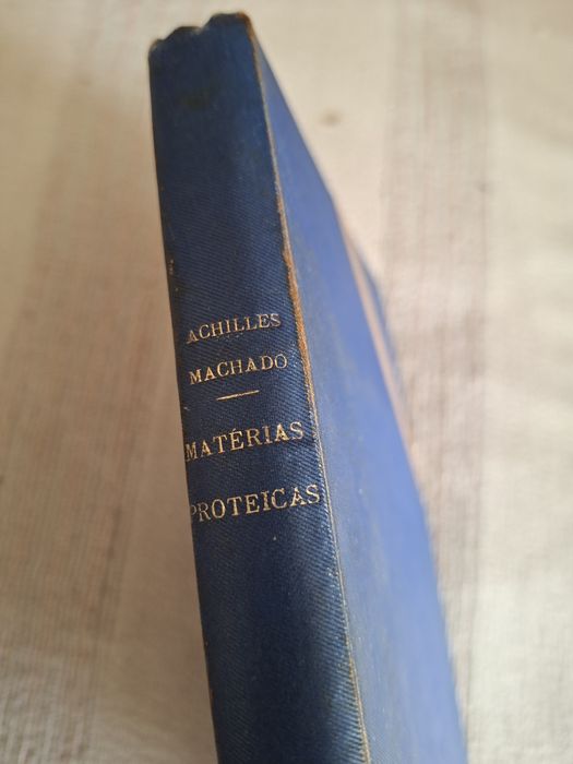 Matérias Proteicas Achilles Machado em 1919