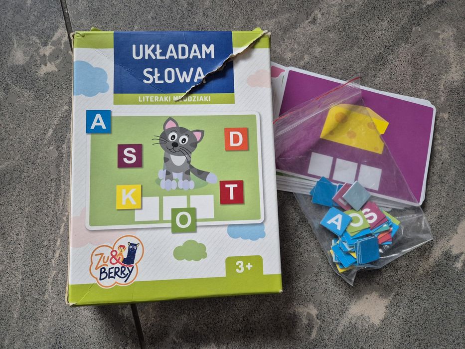 Układam słowa gra edukacyjna