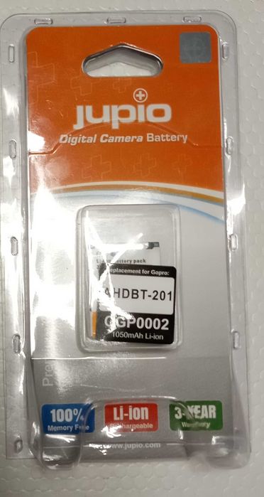 Baterias para Gopro Hero 3, AHDBT-201, cada 10€ (novas)