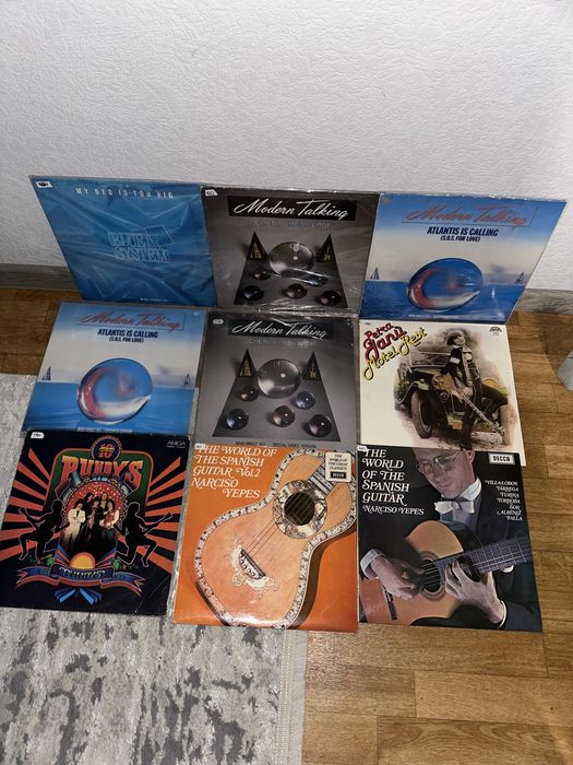 Вінілові платівки Pink Floyd,Modern Talking,Beatles,Queen,M.Jackson
