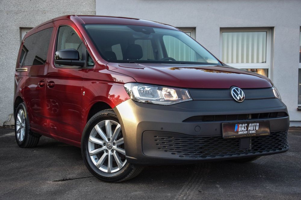 Volkswagen Caddy 102KM Podgrzewane Fotele Alu 17 Lane Assist Navi ACC Tempomat