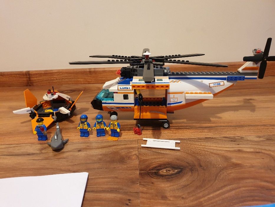 zestaw LEGO - straż przybrzeżna - 7738
