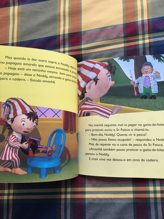 Livro Noddy - A Gaita de Foles Mágica