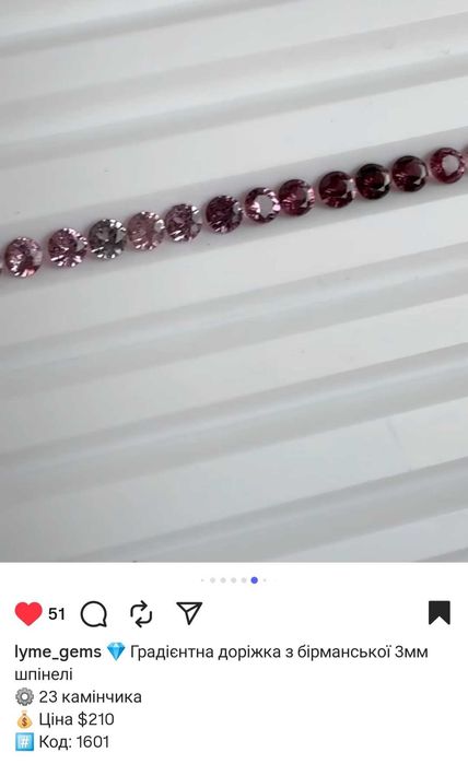 Сережки з шпінелью рожевою срібло 925 проби