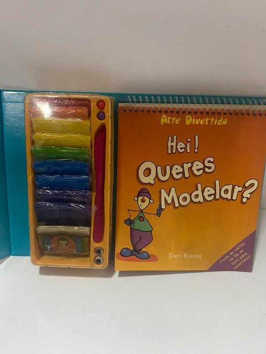 Set Arte divertida - modelagem plasticina