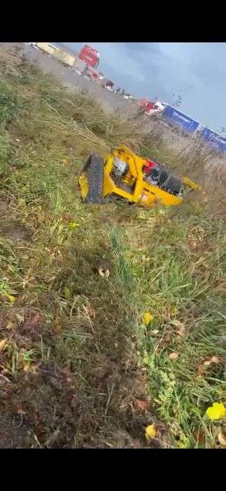 Kosiarka Zdalnie Sterowana Spalinowa Robot Koszący , Gwarancja ,Serwis