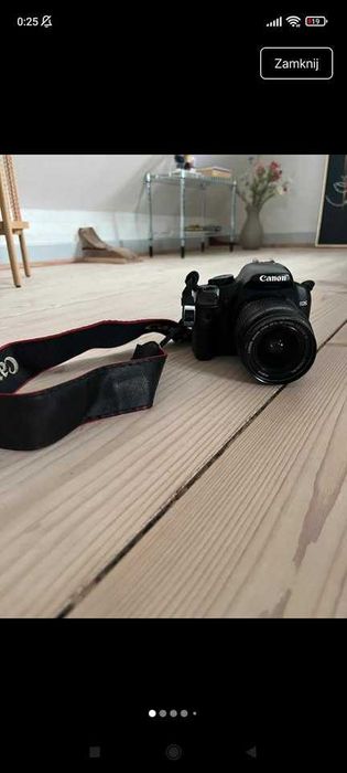 Canon 450d + obiektyw + ładowarka DARMOWA WYSYŁKA