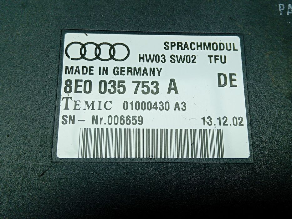 Módulo genérico AUDI A4 Avant (8E5, B6)