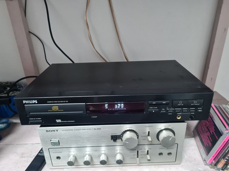 Philips cd 720 pilot odtwarzacz dac TDA1545A
