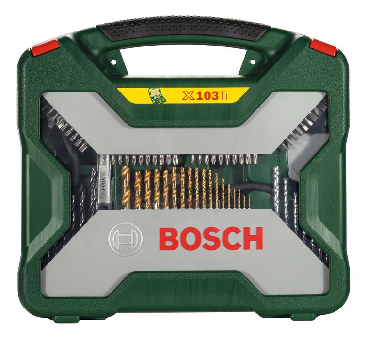 Набір майстра  Bosch X-Line-103 Titanium. Оригінал