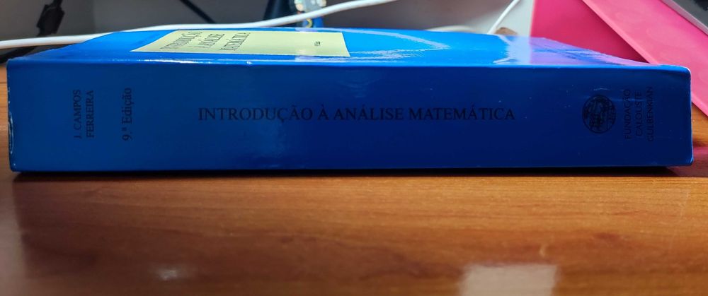 Book "Introduction to Mathematical Analysis" | Calouste Gulbenkian Foundation64283847159298124
