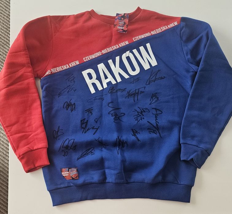 Bluza Raków z autografami