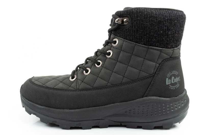 Lee Cooper zimowe trekkingowe ocieplane skóra ekologiczna r. 37-41