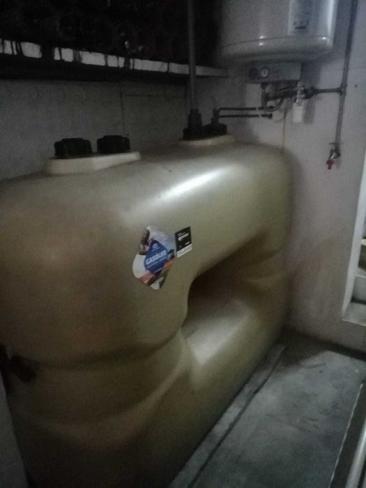 Caldeira a Gasóleo e Depósito