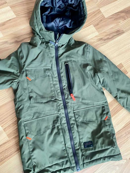 Kurtka zimowa 4F khaki 128cm