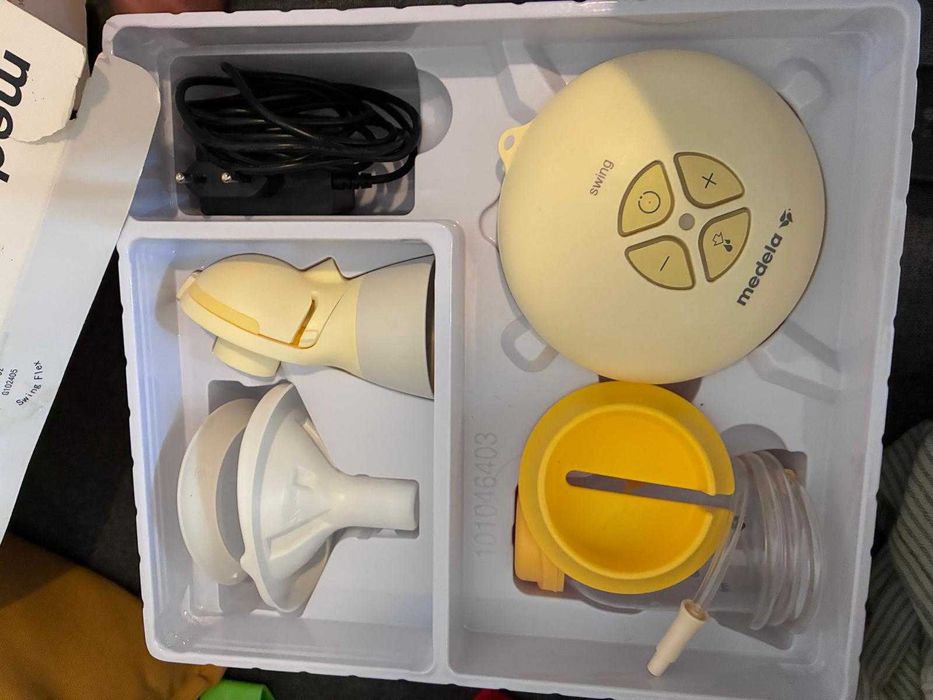 Bomba de Leite Elétrica Medela na Caixa