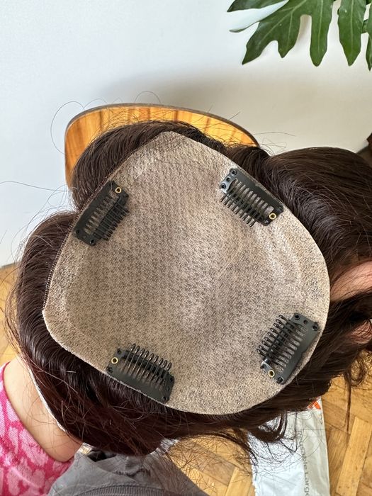 Najlepszy jakosciowo topper LUX wlosy naturalne jedwab