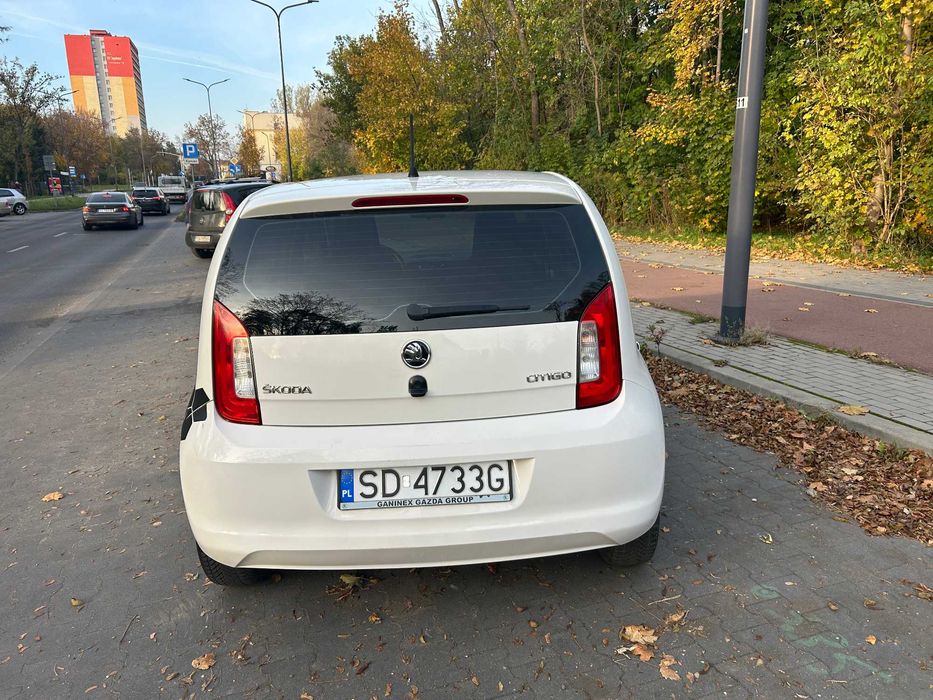 Skoda Citigo 2015 5 drzwi biała krajowa