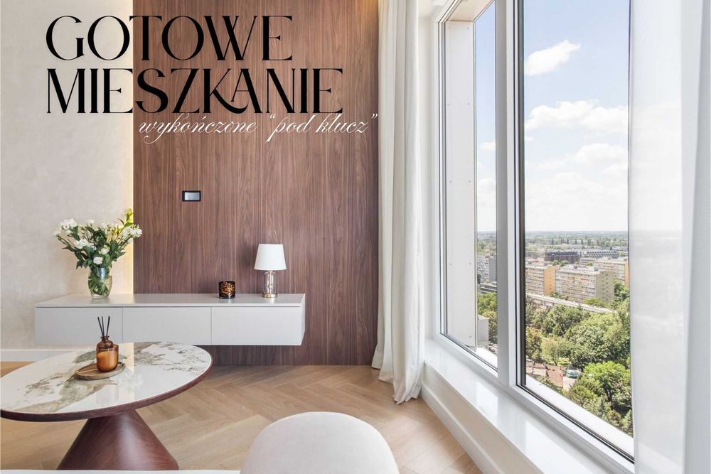 Quorum | 21 piętro | Wykończone mieszkanie w CENTRUM | Bulwary - Rynek | PREMIUM