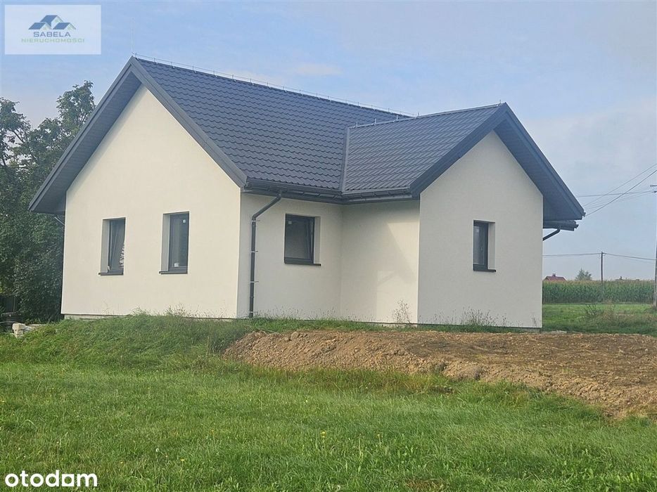 Nowy dom parterowy z antresolą