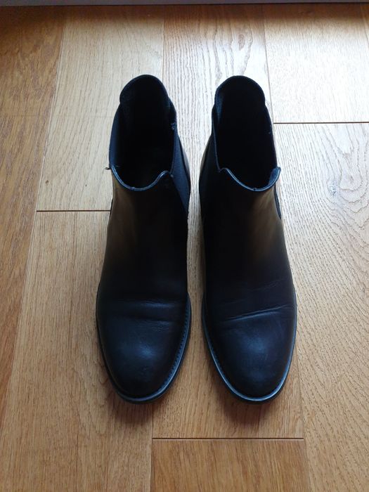 Trzewiki / sztyblety skórzane Gino Rossi r.38