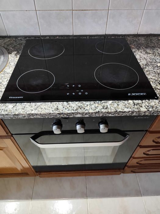 Placa de vidrocerâmica Jocel 59 cm bom preço