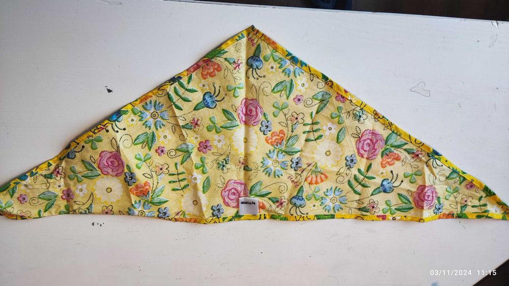 Bandana dla psa/ pupila / casual summer flowers byTOFFIK.