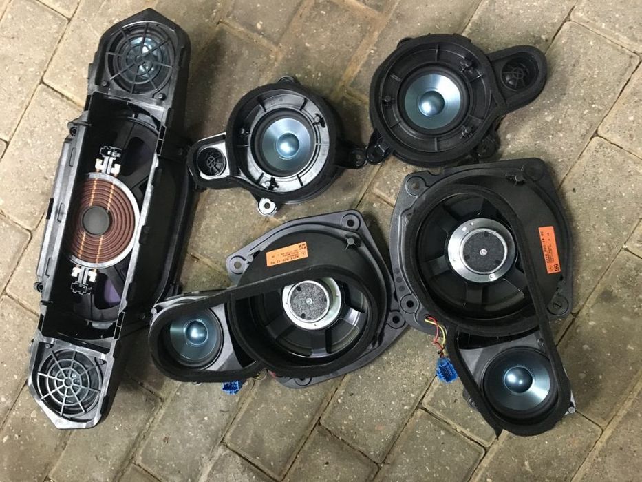 glosniki caly zestaw mercedes w216 harman kardon