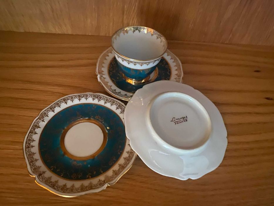 Chávenas de café Limoges