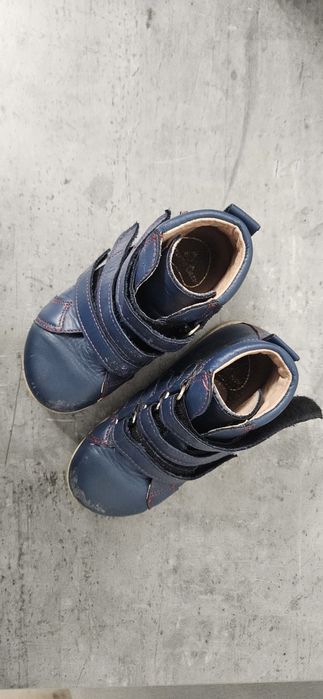 Buty ortopedyczne Amelka. 25 niebieskie na rzepy