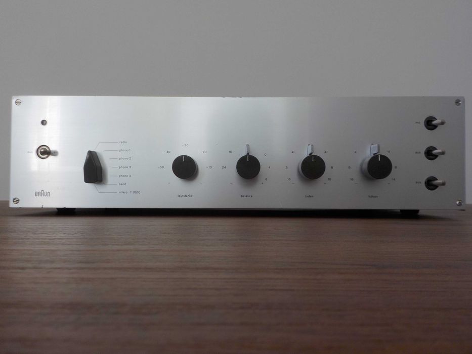 Braun CSV amplificador Hifi