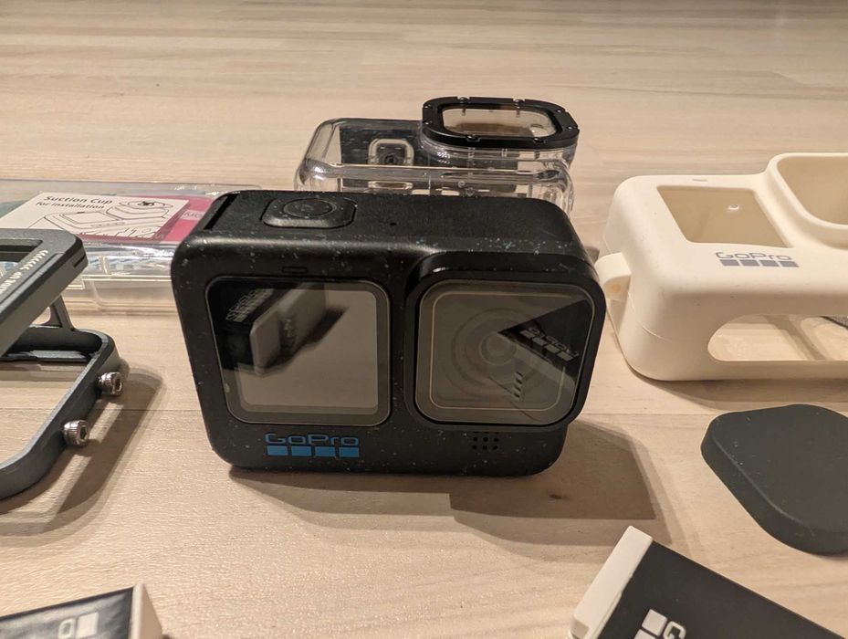 GoPro HERO 12 Black + Zestaw Akcesoriów + 3 Baterie Enduro
