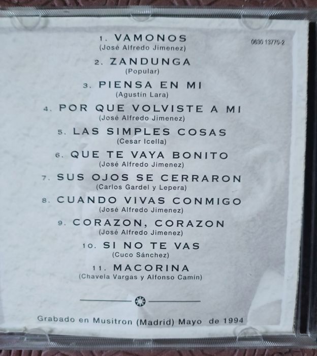 CD -  Chavela Vargas