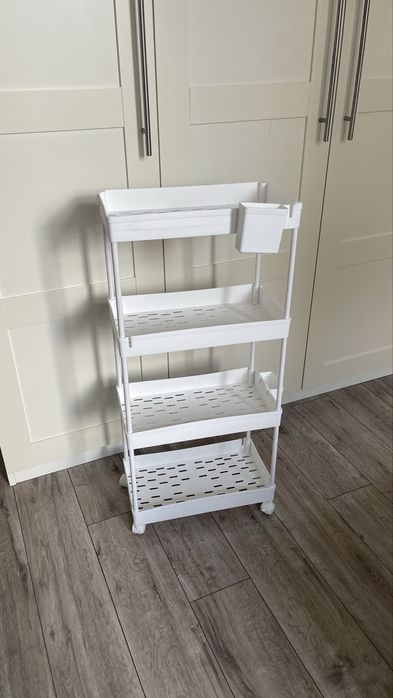 Wózek na kółkach do łazienki 4 poziomy